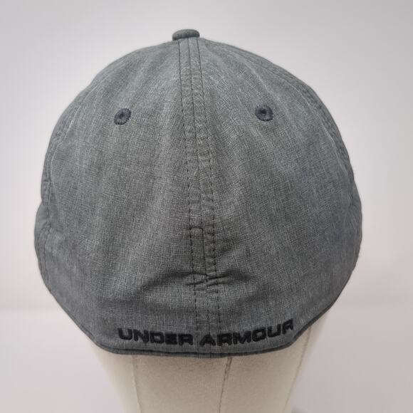 Under Armour Baseball Cap Gray Size XL Embroidered 6 Panel Polyester Blend - Picture 6 of 9